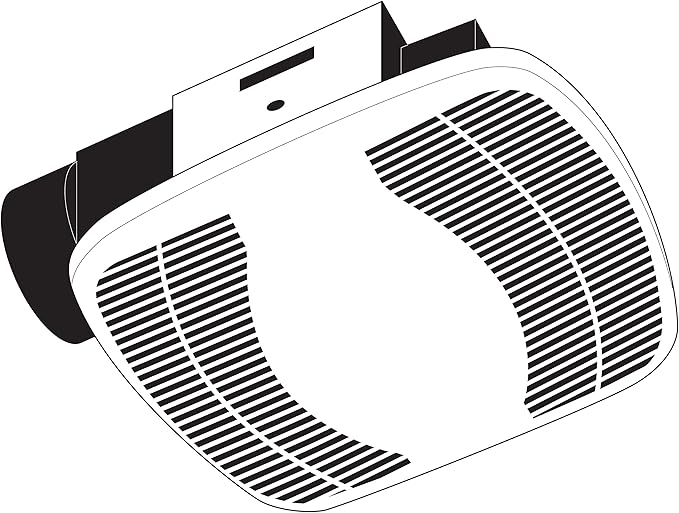 Air King BFQ50 ENERGY STAR® Qualified SNAP-IN Exhaust Fan, 50 CFM