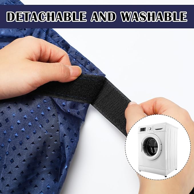 Sink Skirt Bathroom Self Adhesive Under Sink Curtain Cover | Sink Skirt,Sink Cover,Waterproof Fabric, Self Stick Adhesive,Under Sink Curtain Skirt, 55 x 32 Inch,Adds Bathroom Storage
