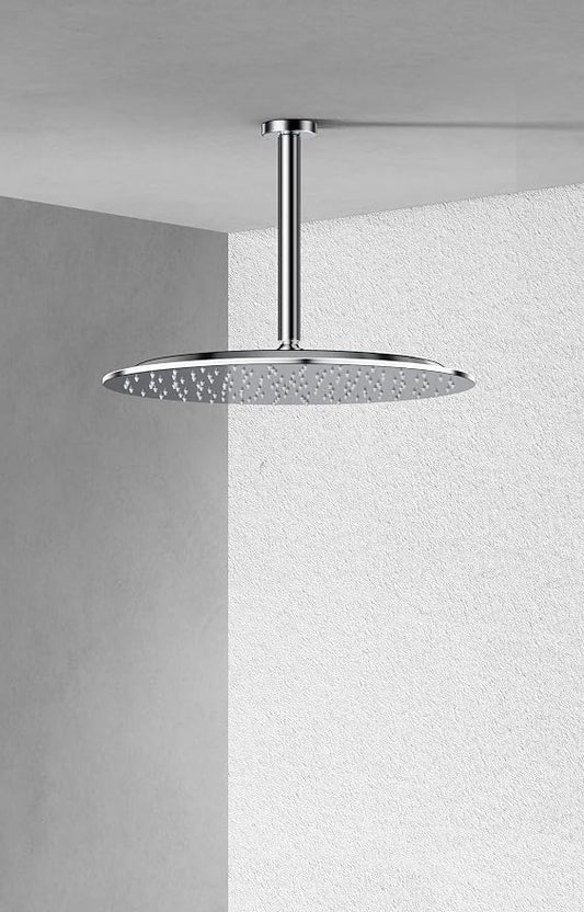 VBFF-Shower Head,rain shower head, 16 inch- Round Shower Head, 1.8 GPM Flow Rate, rainfall showerhead,VBFF14 (Chrome)