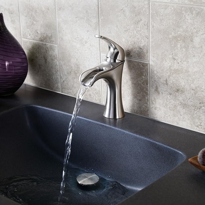 Pfister F042JDKK Jaida Single Control 4" Centerset Bathroom Faucet, Brushed Nickel