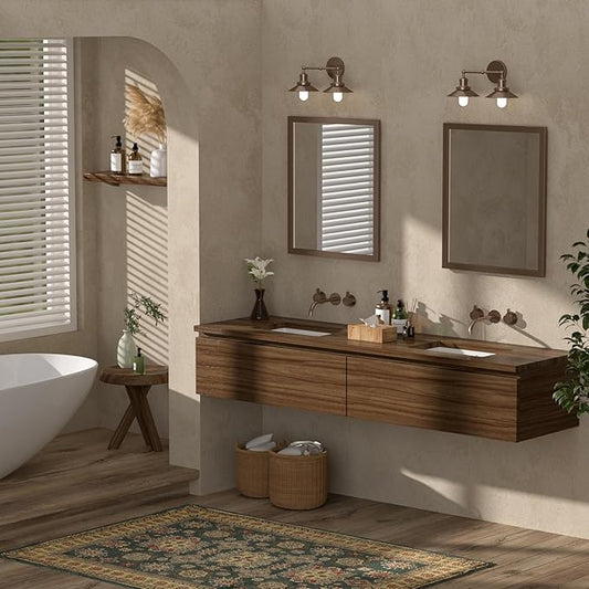 Undermout Bathroom Sink 21" x 13" Bathroom Vanity Sinks Undermount Rectangle White Ceramic Vanity Vessel Sinks with Overflow