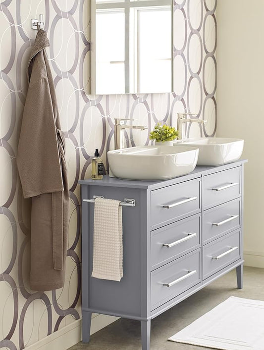 Amerock Bronx Chrome 9 inch (229mm) Towel Bar, BH2661626