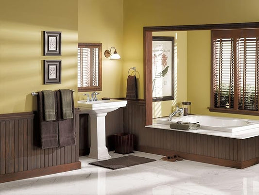 Moen Brantford Chrome Two-Handle Widespread Bathroom Faucet Trim Kit for 3-hole Setups, Valve Required, T6620