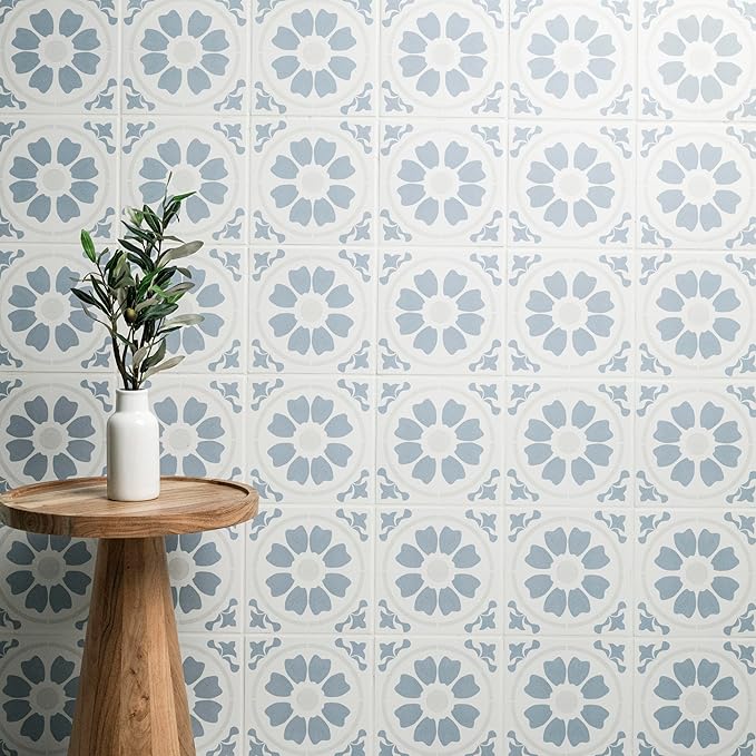 MSI Tamensa 8x8in Encaustic Matte Porcelain Floor Wall Tile Flooring
