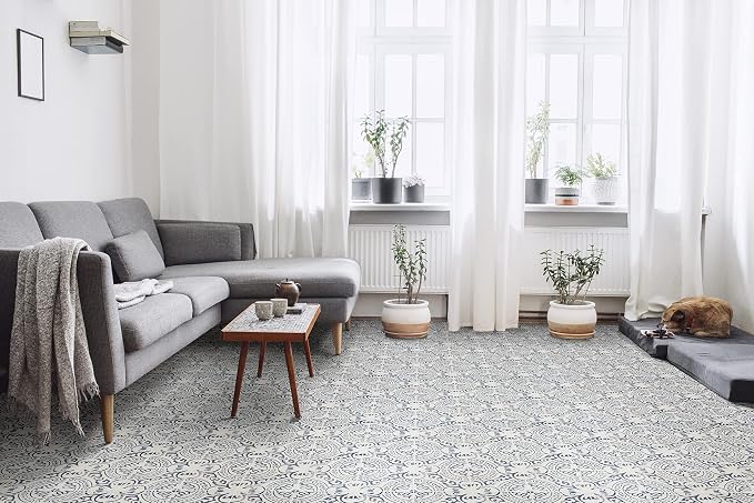 MSI Indigo 8x8in Encaustic Glazed Porcelain Wall Floor Tile Flooring