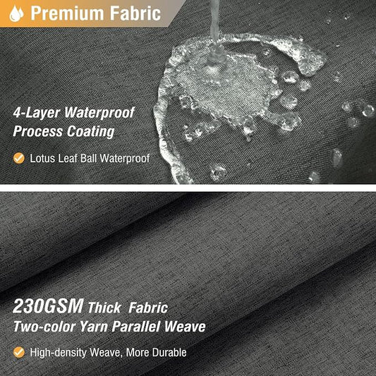 Stall Linen Textured Waterproof Shower Curtain, 36x72, Charcoal Grey | Half Size, 230GSM Polyester, Heavy Duty Fabric, Weighted Hem, 6 Plastic Hooks, Modern Luxury Hotel Style, Machine Washable