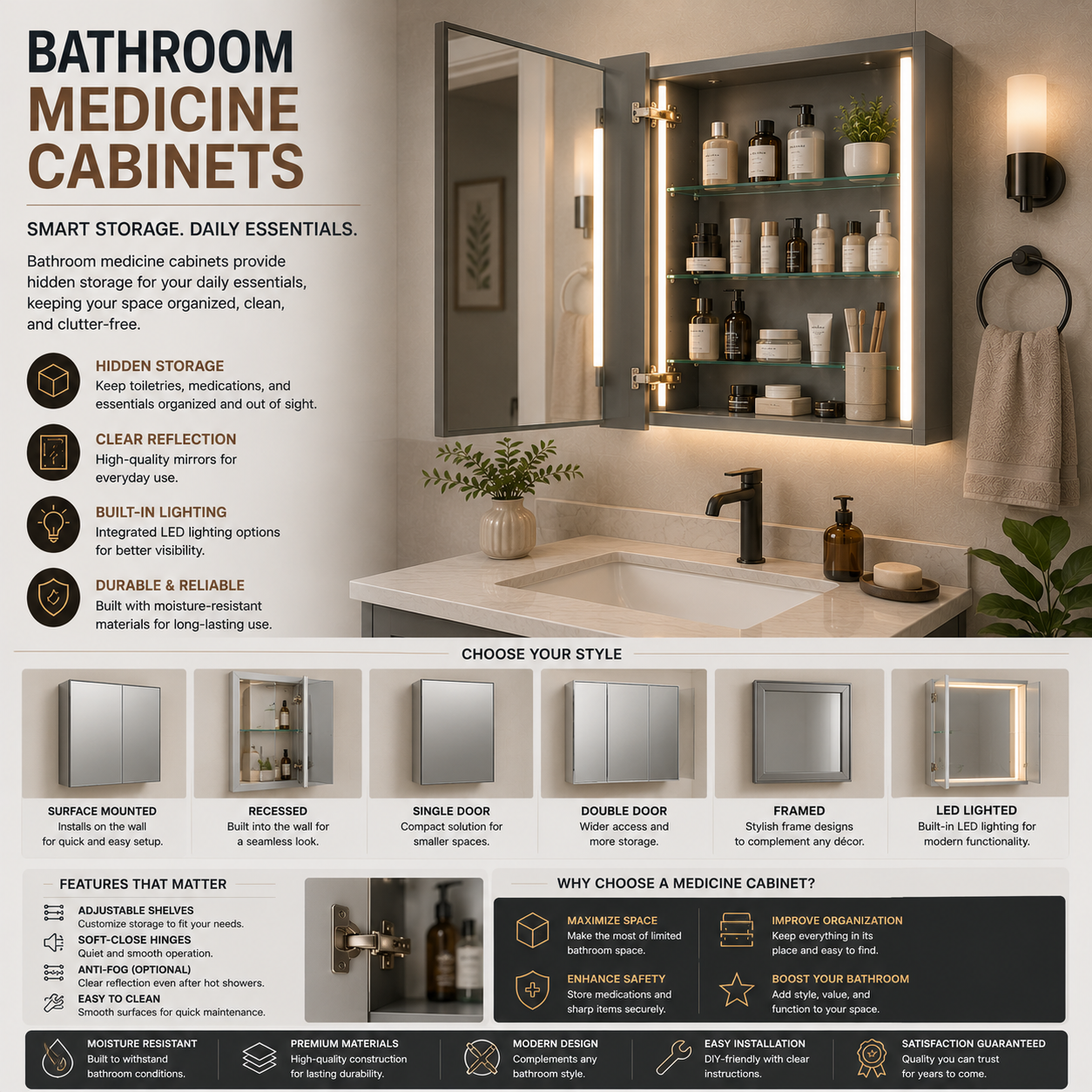 Bathroom Medicine Cabinets