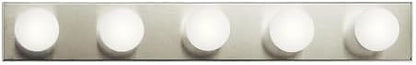 Kichler 625NI Five Light Linear Bath
