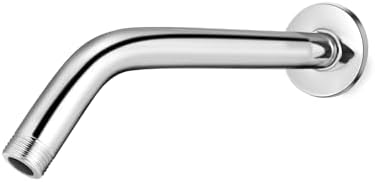 Shower Arm with Flange, 8 Inch, Chrome