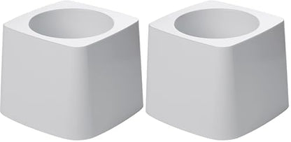 Rubbermaid Commercial Products Toilet Bowl Brush Holder, 5-Inch, White, For Bathroom/Restroom Storage (Pack of 2)