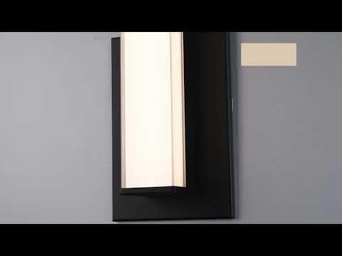 Edge Advantage 14in LED Bathroom Vanity and Wall Light 15W 1,250 Lumens 5-CCT Selectable 2700-3000-3500-4000-5000K in Brushed Nickel with Adjustable Backplate
