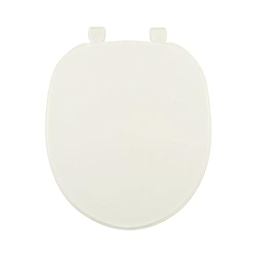 Centoco Toilet Seat Round, Closed Front with Cover, Residential, Plastic, Made in the USA, 200-416, Biscuit