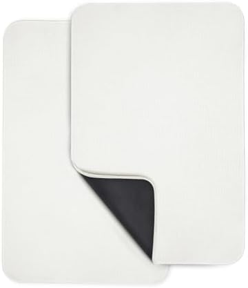 Bath Mat,Ultra Thin Bathroom Rugs,Rubber Bath Mats for Bathroom,Bath rugs