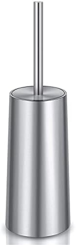 Toilet Brush and Holder, Toilet Brush 304 Stainless Steel, Toilet Bowl Brush for Bathroom Toilet-Ergonomic, Elegant,Durable