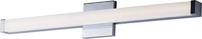 Maxim Lighting Spec Bath Vanity Light | Polished Chrome Aluminum Finish | Contemporary Indoor Light Fixture | Ideal for Bathrooms & Powder Rooms | Dimmable | Home Decor Light Fixture | 52004PC