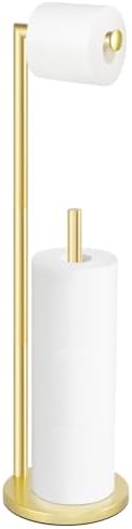 Toilet Paper Holder Stand, Gold Toilet Paper Holder Free Standing