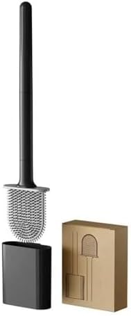 rv Essentials, RV Toilet Brush, Toilet Brush Silicone Won't Damage Toilets, Wall Mounted Toilet Brush-Anti-Roll, Anti-Drip Design, Suitable for RV Travel Trailers and Campers, Made by RVers for RVers