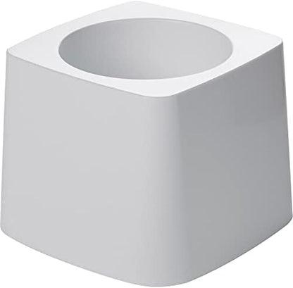 Rubbermaid Commercial Products 5" Toilet Bowl Brush Holder White Compact Design for Toilet Brush Storage for Bathroom/Professional/Janitorial Use