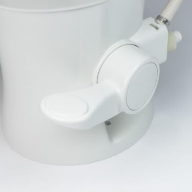 White Standard Plastic 300 Series Toilet