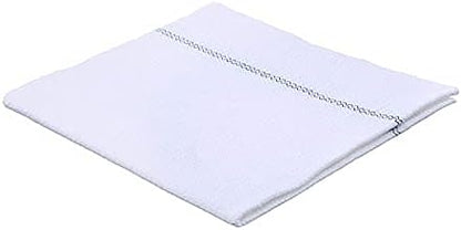Superio Squeegee Mopping Towel Floor Cloth White Cloth for Cuban Style Mop, Israeli Sponga, Kitchen, Bathroom Cleaning, Tile, Stone, Wood, Floor Washing, Drying Towel -18"x24", 3 Pack