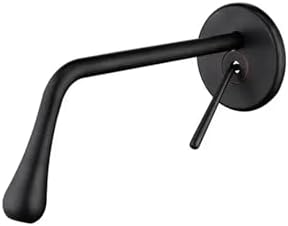 Brushed Gold Wall-Mounted Faucet Hot & Cold Sink Mixer Tap Elegant Rose Gold Bathroom Basin Mixer Drip-Free Design Luxury Kitchen and Bathroom Fixture