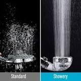Extreme performance for low water pressure The Fire Hydrant Spa Short Chrome Massager Shower Head