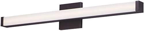 Maxim Lighting Spec Bath Vanity Light | Bronze Aluminum Finish | Contemporary Indoor Light Fixture | Ideal for Bathrooms & Powder Rooms | Dimmable | Home Decor Light Fixture | 52004BZ