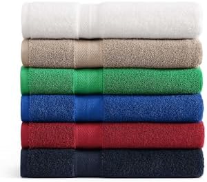 Tommy Hilfiger - Towel, Medium Weight Absorbent, for Everyday Home Use