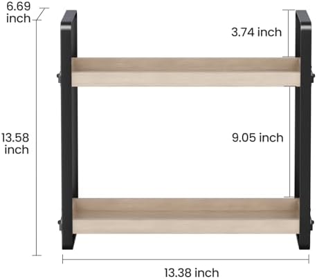 HNRLOY Bathroom Counter Organizer, Bathroom Counter Shelf, Makeup Organizer