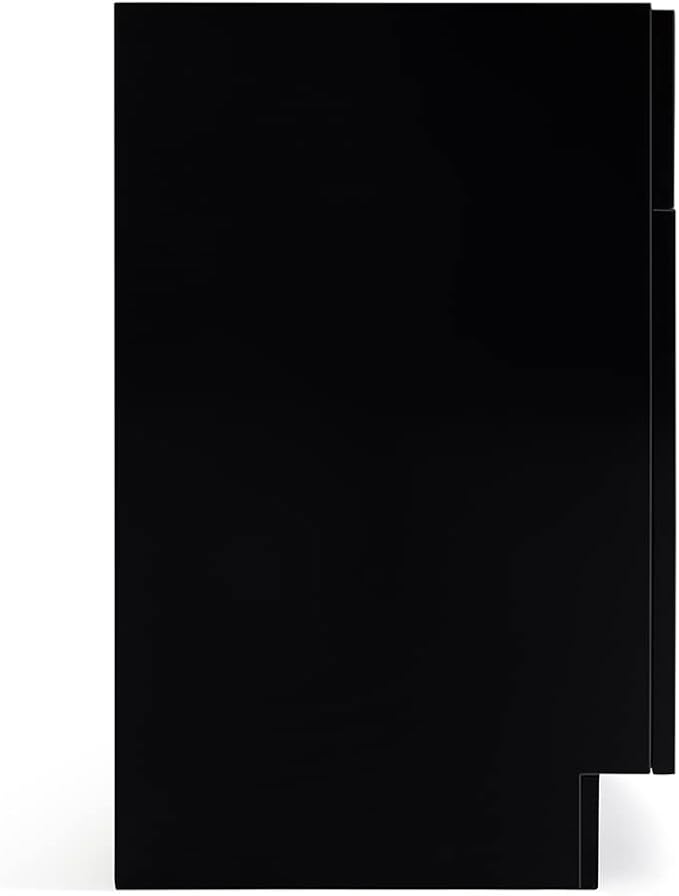 ARIEL Hamlet 60-inch Bathroom Vanity Base Cabinet,Solid Wood, 4 Soft Closing Doors, 3 Dovetail Drawers, Brushed Nickel, Black