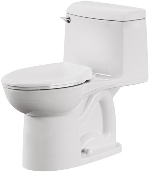 American Standard 2034314.020 Champion 4 One-Piece Toilet with Toilet Seat, Elongated Front, Chair Height, White, 1.6 gpf (Pack of 4)