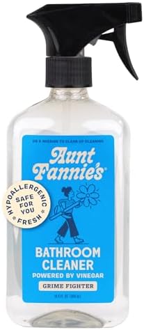 Aunt Fannie's Bathroom Cleaner Vinegar Spray, 16.9 oz, Pack of 1