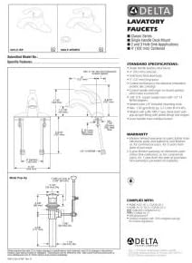 DELTA FAUCET 520LF-WFMPU, 5.00 x 6.50 x 5.00 inches, Chrome