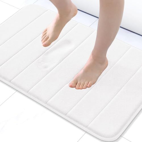 Buganda Memory Foam Bath Mat 31.5 x 20, Ultra Soft Absorbent Bathroom Rugs