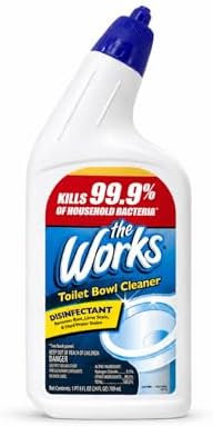 The Works Toilet Bowl Cleaner (2) bottles 24oz each