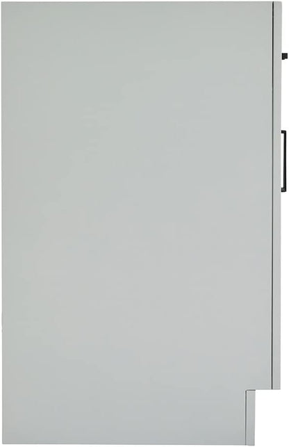 ARIEL Hepburn 30-inch Bathroom Vanity Base Cabinet,Solid Wood, 2 Soft Closing Doors, 1 Dovetail Drawers, Grey