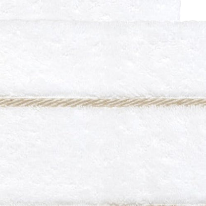Nicole Miller - Washcloth Set, Heavyweight & Absorbent Jacquard Woven Cotton Towels, Set of 4, Dorm Room Essentials (Sydney Collection)