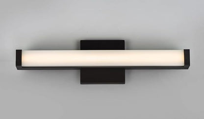 Maxim Lighting Spec Bath Vanity Light | Satin Nickel Aluminum Finish | Contemporary Indoor Light Fixture | Ideal for Bathrooms & Powder Rooms | Dimmable | Home Decor Light Fixture | 52002SN