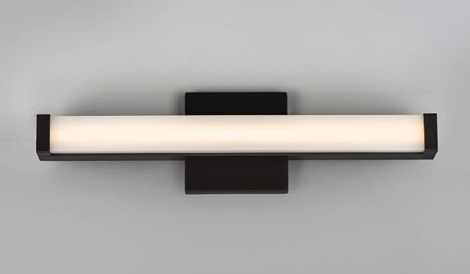 Maxim Lighting Spec Bath Vanity Light | Bronze Aluminum Finish | Contemporary Indoor Light Fixture | Ideal for Bathrooms & Powder Rooms | Dimmable | Home Decor Light Fixture | 52000BZ