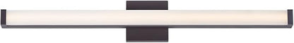 Maxim Lighting Spec Bath Vanity Light | Bronze Aluminum Finish | Contemporary Indoor Light Fixture | Ideal for Bathrooms & Powder Rooms | Dimmable | Home Decor Light Fixture | 52006BZ