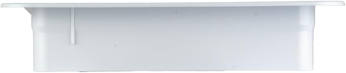 HENG'S INDUSTRIES Interior White Garnish | RVs, Campers, Motorhomes | 2 5/8" to 3 3/4" Vertical Leg | 16" x 16" Openings | 90092B