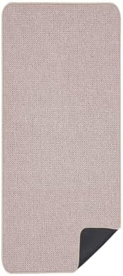 Bath Mat,Ultra Thin Bathroom Runner Rugs,Large Bath Mats for Bathroom,Quick Dry,Non-Slip,Machine Washable,Low Pile,Bath Rug,Shower Outside,Sink,Home Decor Accessories.Beige,1'9"x3'11"（21x47inch）