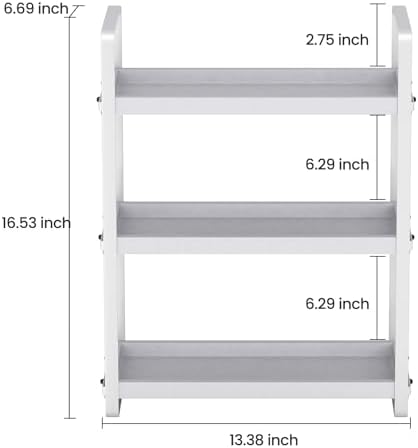 HNRLOY Bathroom Counter Organizer, Bathroom Counter Shelf, Makeup Organizer