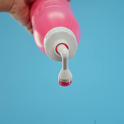 Upside Down Bidet for Postpartum Care, Old People&Child Cleansing.Portable Bidet Sprayer and Travel Bidet with Hand Held Bidet Bottle for Personal Cleansing (L, red)