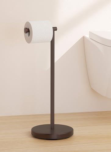 KES Bronze Toilet Paper Holder Stand, Heavy Base, 18/8 Stainless Steel