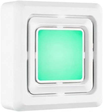 Broan-NuTone FG600RGBS Customizable Color Changing LED Cover/Grille for Bathroom Fans, Easy DIY Install, Smart Phone App, Bright White