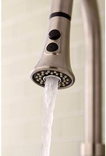 Kingston Brass KDH8728 Pull-Down Kitchen Faucet Sprayer Head, Brushed Nickel
