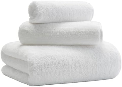 MICROFI New Microfiber Bath Towel Set, 3 Piece, Oversize, Quick Dry, Lint Free, Includes Body, Hand and Face Towels