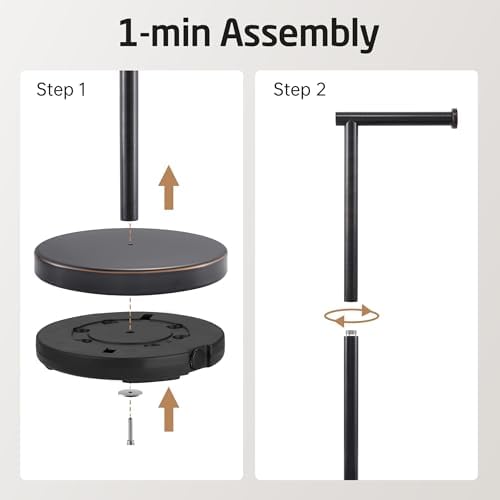 KES Oil Rubbed Bronze Toilet Paper Holder Stand