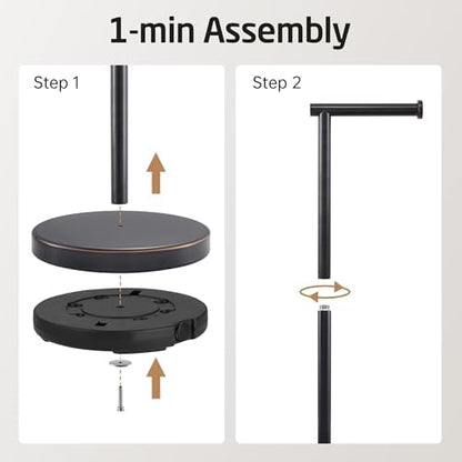 KES Oil Rubbed Bronze Toilet Paper Holder Stand